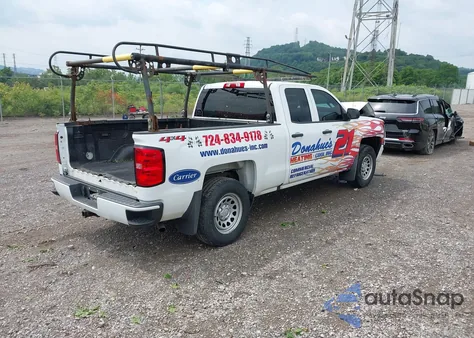 2018 Chevrolet Silverado K1500 Custom из США, поврежденный, VIN 1GCVKPEC1JZ203519